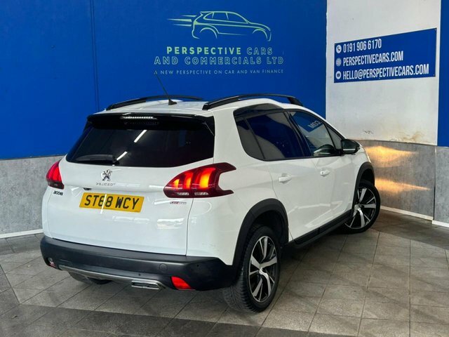 Peugeot 2008 1.2 Puretech Gpf Gt Line Suv Eur ST68WCY White #3