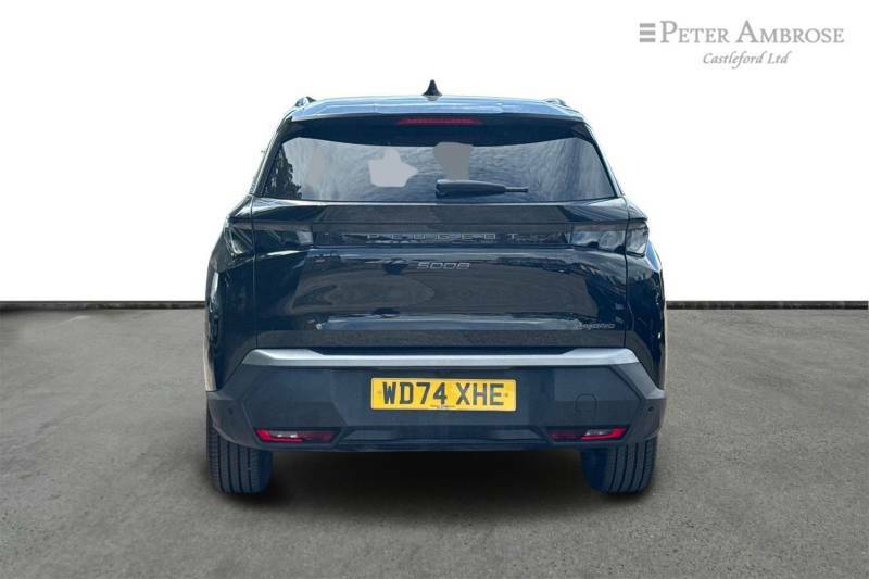Peugeot 5008 1.2 Hybrid 136 Gt E-dsc6 - 2025 74 WD74XHE Black #4