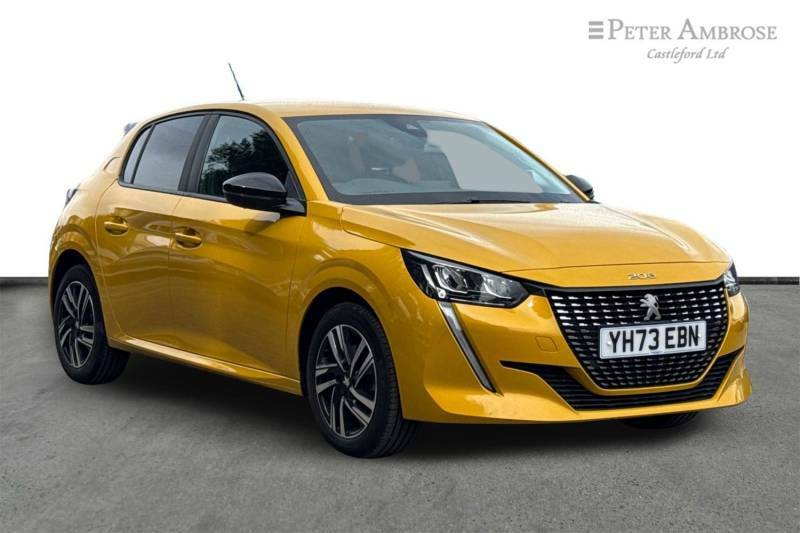 Peugeot 208 1.2 Puretech 100 Active Premium Eat8 - 2023 Yellow