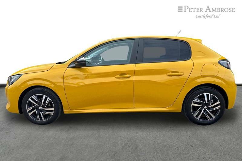 Peugeot 208 1.2 Puretech 100 Active Premium Eat8 - 2023 YH73EBN Yellow #6