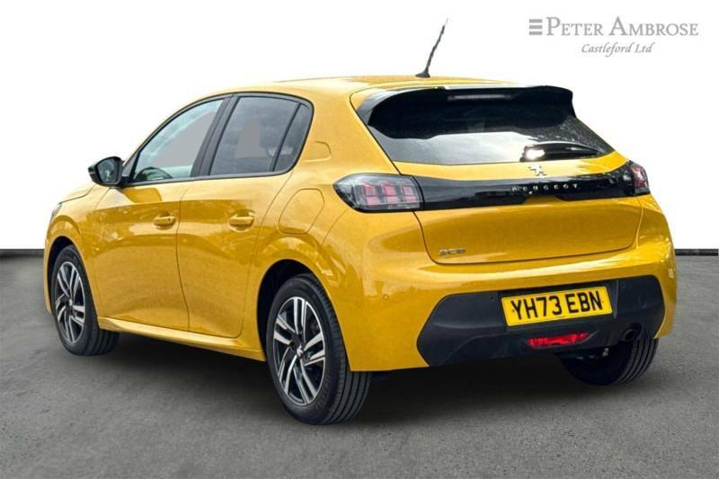 Peugeot 208 1.2 Puretech 100 Active Premium Eat8 - 2023 YH73EBN Yellow #5