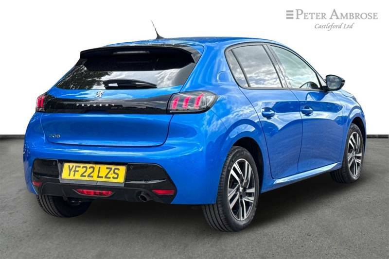 Peugeot 208 1.2 Puretech 100 Allure Premium - 2022 22 YF22LZS Blue #3
