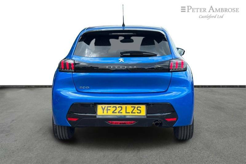 Peugeot 208 1.2 Puretech 100 Allure Premium - 2022 22 YF22LZS Blue #4