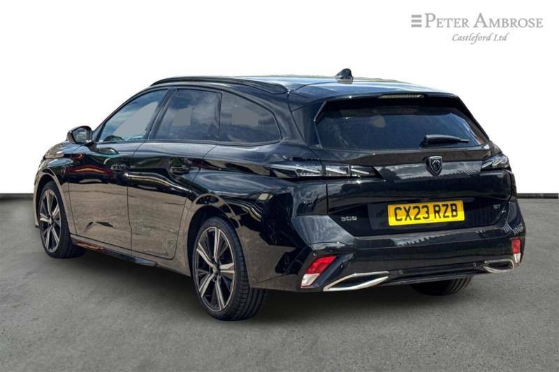 Peugeot 308 SW 1.2 Puretech Gt Premium Eat8 - 2023 23 CX23RZB Black #5