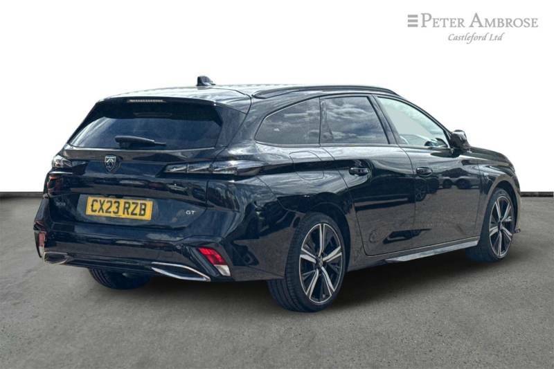 Peugeot 308 SW 1.2 Puretech Gt Premium Eat8 - 2023 23 CX23RZB Black #3