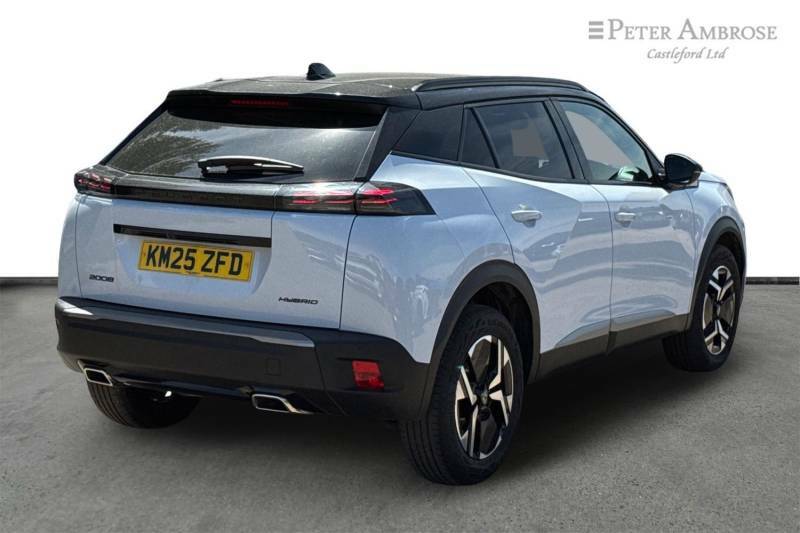 Peugeot 2008 1.2 Hybrid 136 Gt E-dsc6 - 2025 25 KM25ZFD White #3