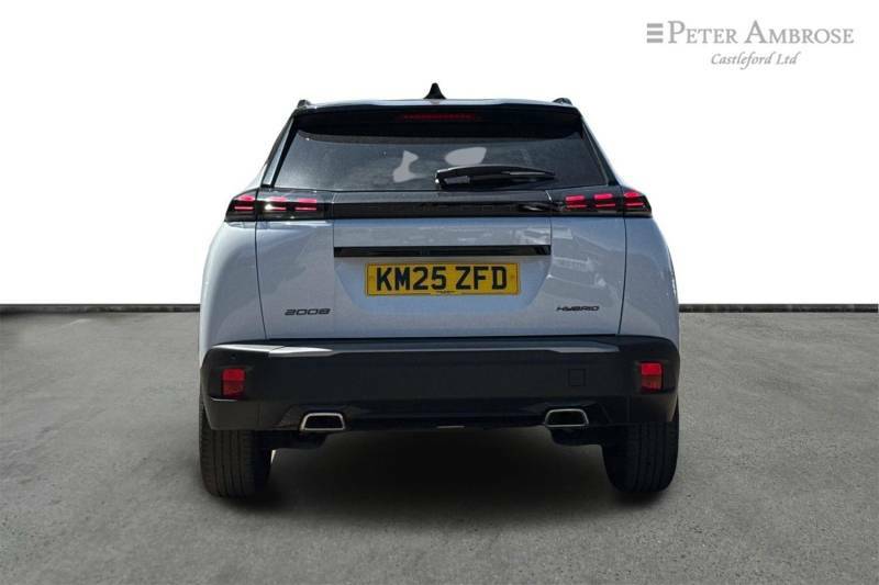 Peugeot 2008 1.2 Hybrid 136 Gt E-dsc6 - 2025 25 KM25ZFD White #4