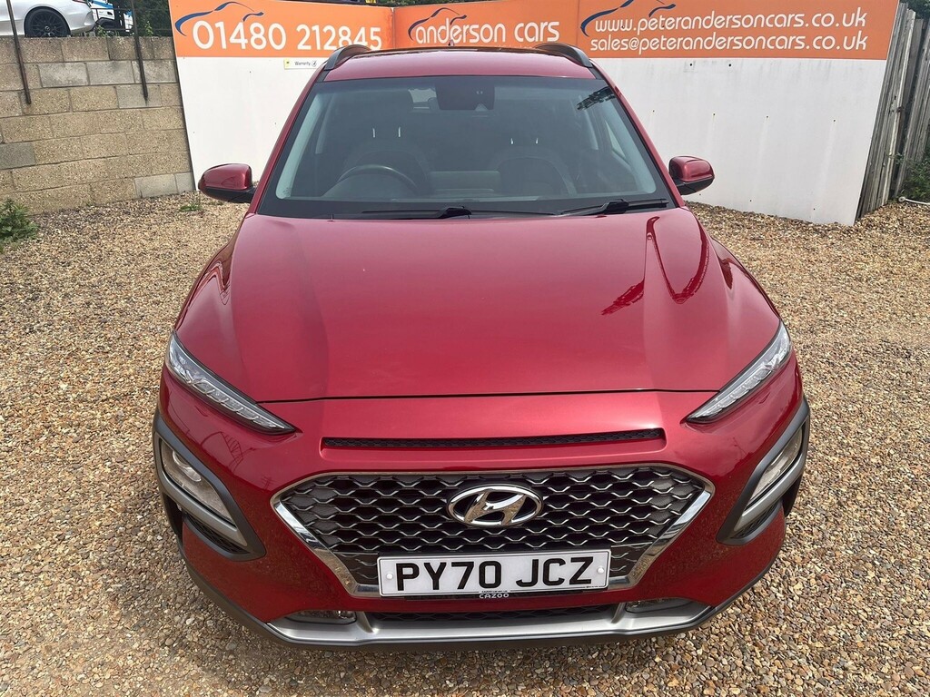 Hyundai Kona 1.6 H-gdi Premium Dct Euro 6 Ss PY70JCZ Red #3