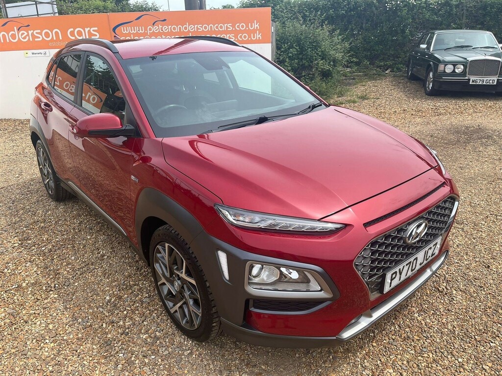 Hyundai Kona 1.6 H-gdi Premium Dct Euro 6 Ss Red