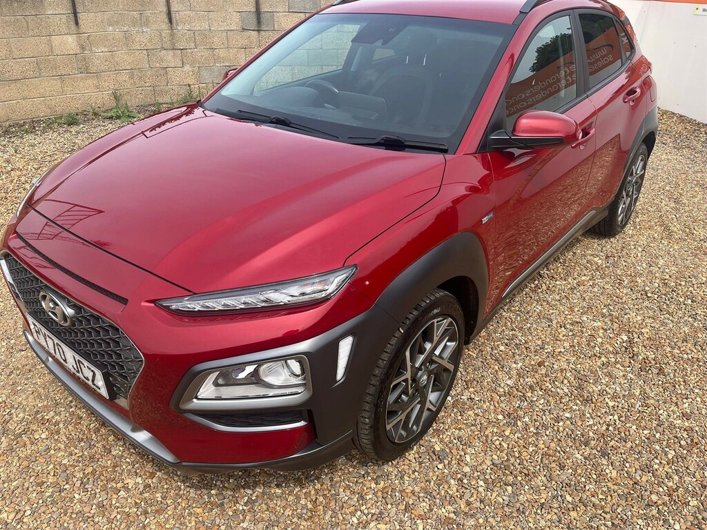 Hyundai Kona 1.6 H-gdi Premium Dct Euro 6 Ss PY70JCZ Red #4