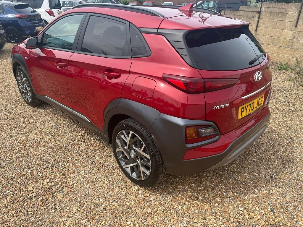 Hyundai Kona 1.6 H-gdi Premium Dct Euro 6 Ss PY70JCZ Red #5