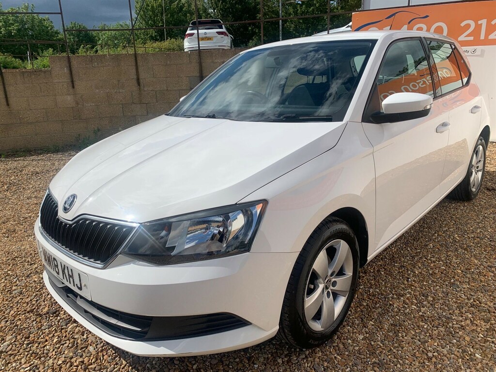Skoda Fabia 1.0 Se Euro 6 Ss White #6