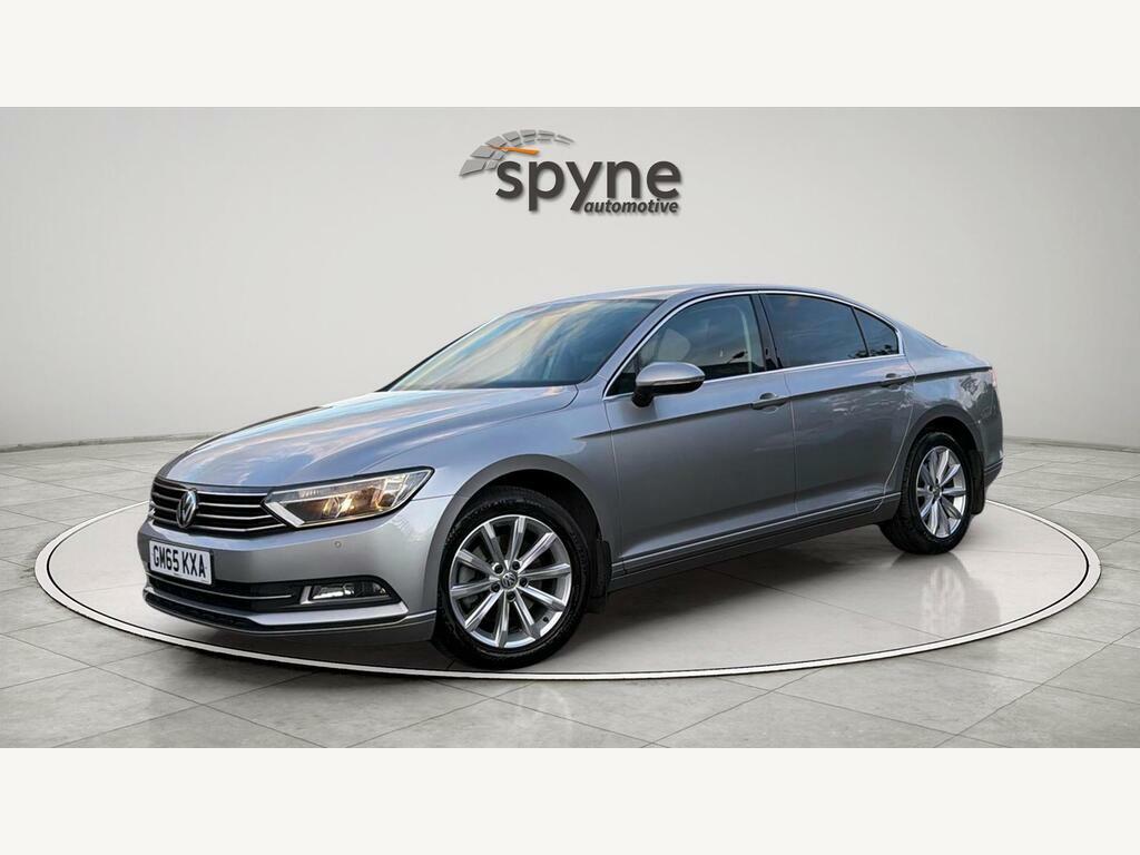 Volkswagen Passat 2.0 Tdi Bluemotion Tech Se Business Dsg Euro 6 S GM65KXA Silver #2