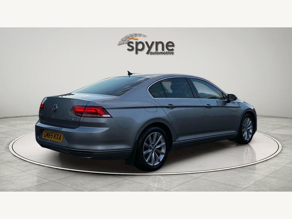 Volkswagen Passat 2.0 Tdi Bluemotion Tech Se Business Dsg Euro 6 S GM65KXA Silver #3