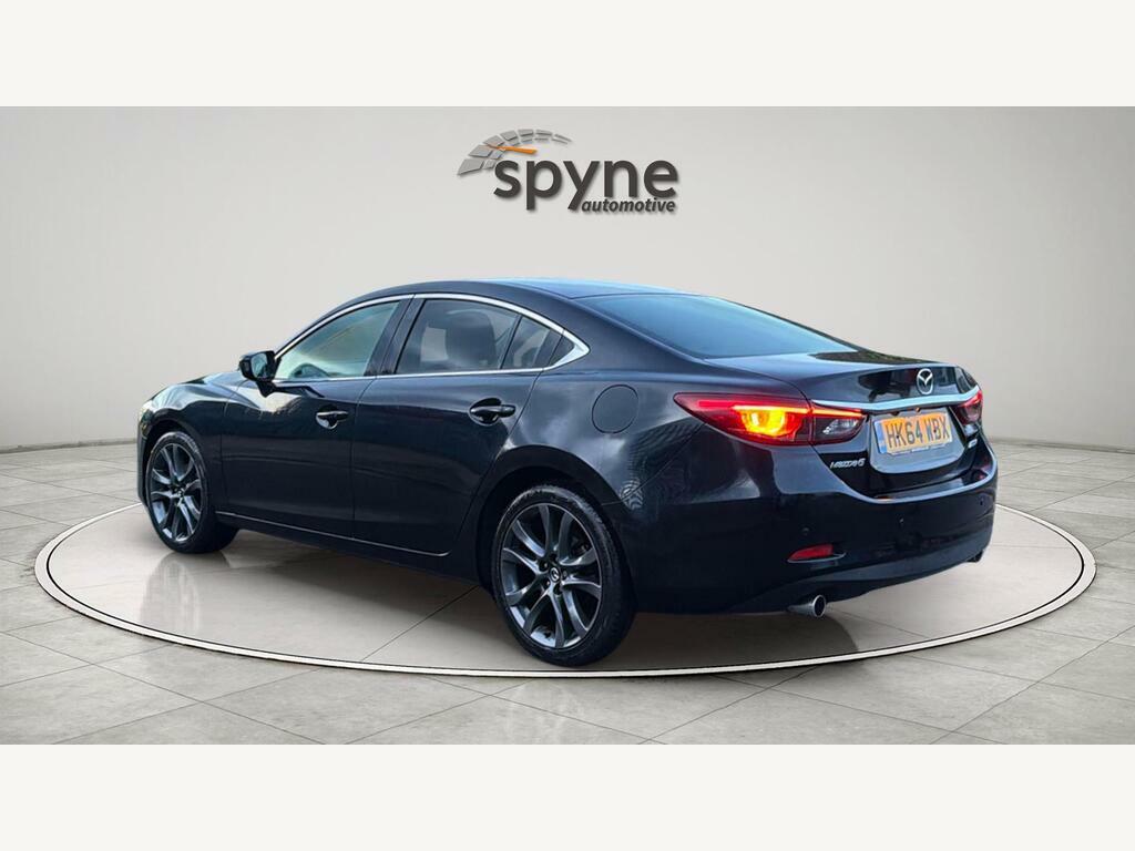 Mazda 6 2.2 Skyactiv-d Sport Nav Euro 6 S S Black #4