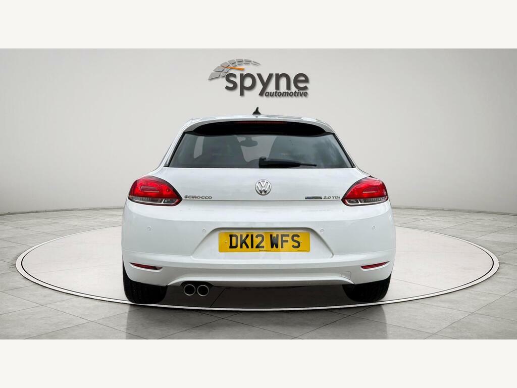 Volkswagen Scirocco 2.0 Tdi Bluemotion Tech Gt Dsg Euro 5 S S White #5