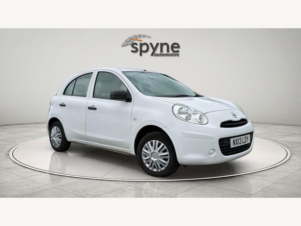 Nissan Micra 1.2 12V Visia Euro 5 White