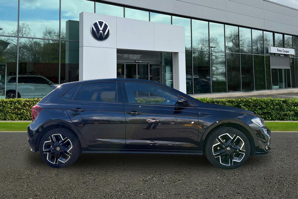 Volkswagen Polo 1.0 Tsi 115 R-line Dsg HV75UAS Black #4