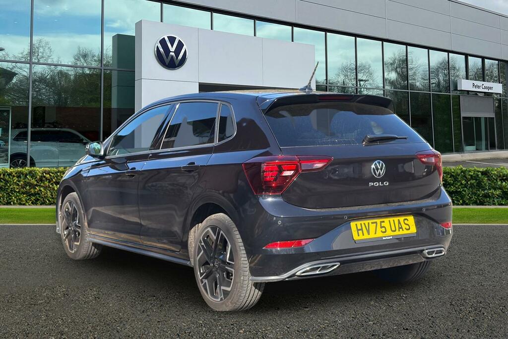 Volkswagen Polo 1.0 Tsi 115 R-line Dsg HV75UAS Black #3