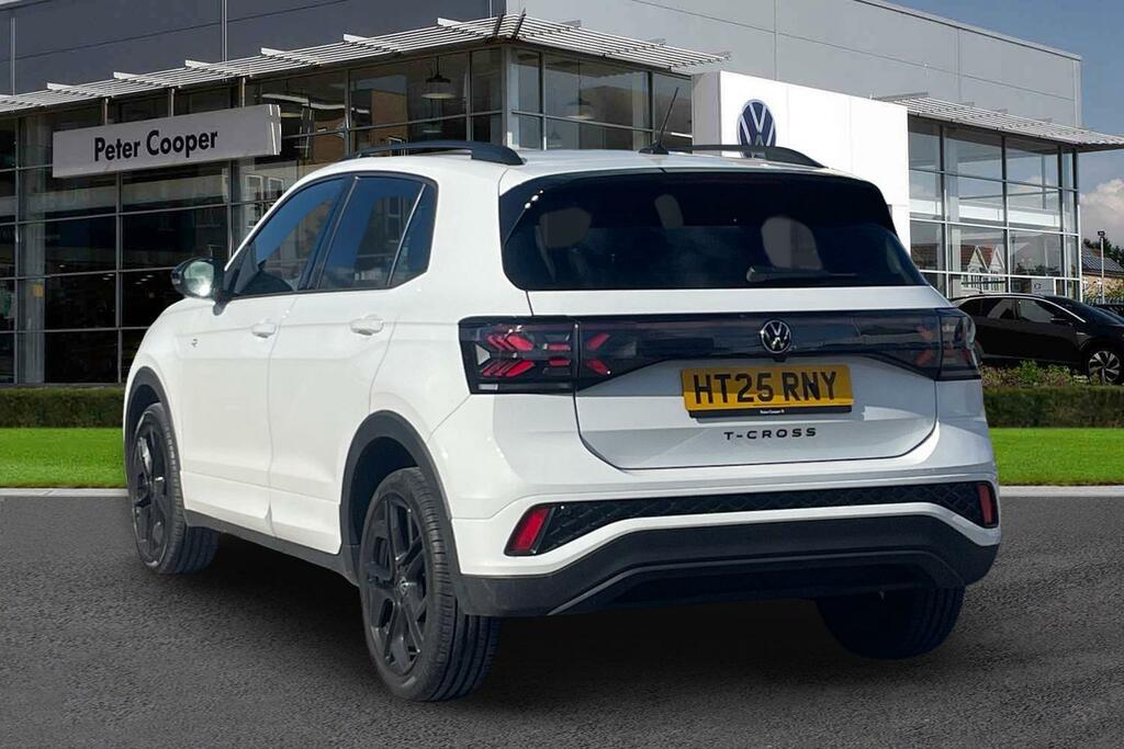 Volkswagen T-Cross 1.0 Tsi Black Edition Dsg HT25RNY White #3