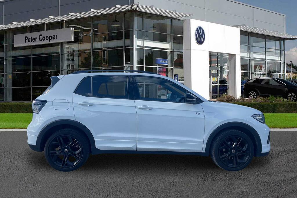 Volkswagen T-Cross 1.0 Tsi Black Edition Dsg HT25RNY White #4