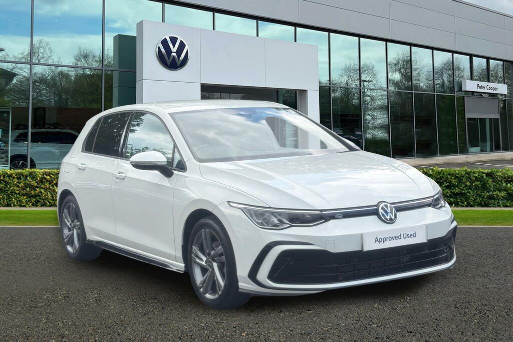 Volkswagen Golf 1.5 Etsi 150 R-line Dsg White