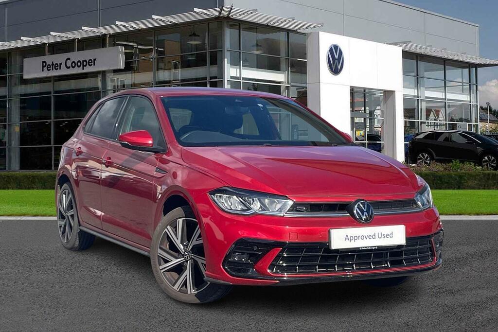 Volkswagen Polo 1.0 Tsi R-line Dsg Red