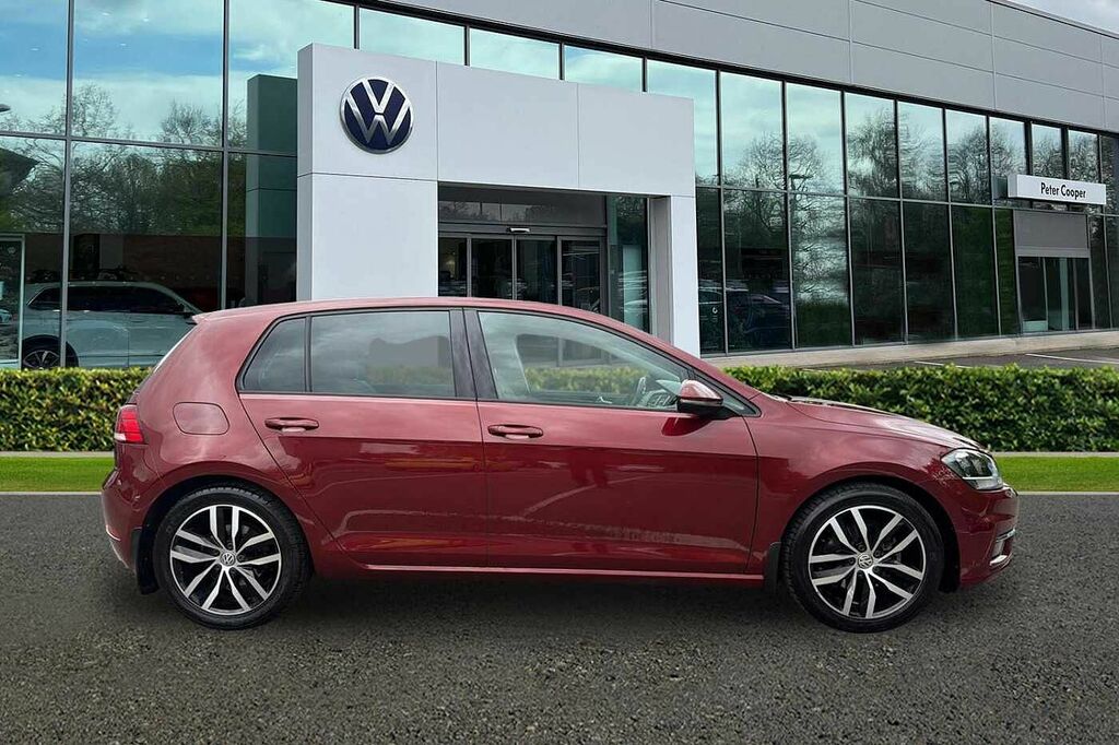 Volkswagen Golf 1.5 Tsi Evo 150 Gt Dsg Red #4