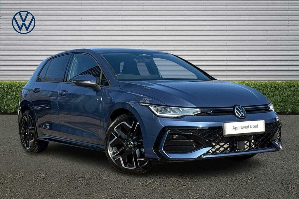 Volkswagen Golf 1.5 Etsi 150 R-line Dsg 18 York Alloys Blue