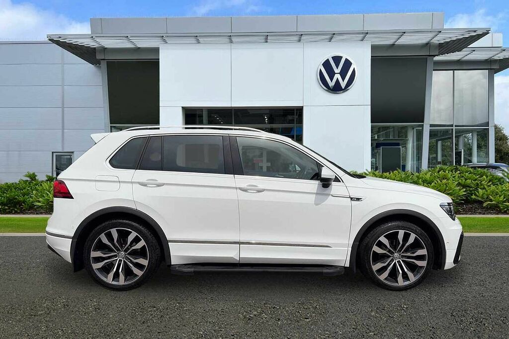 Volkswagen Tiguan R-line Tech 2.0 Tdi 4Motion 150Ps 7-Speed Dsg 5 Do BJ20EZR White #4