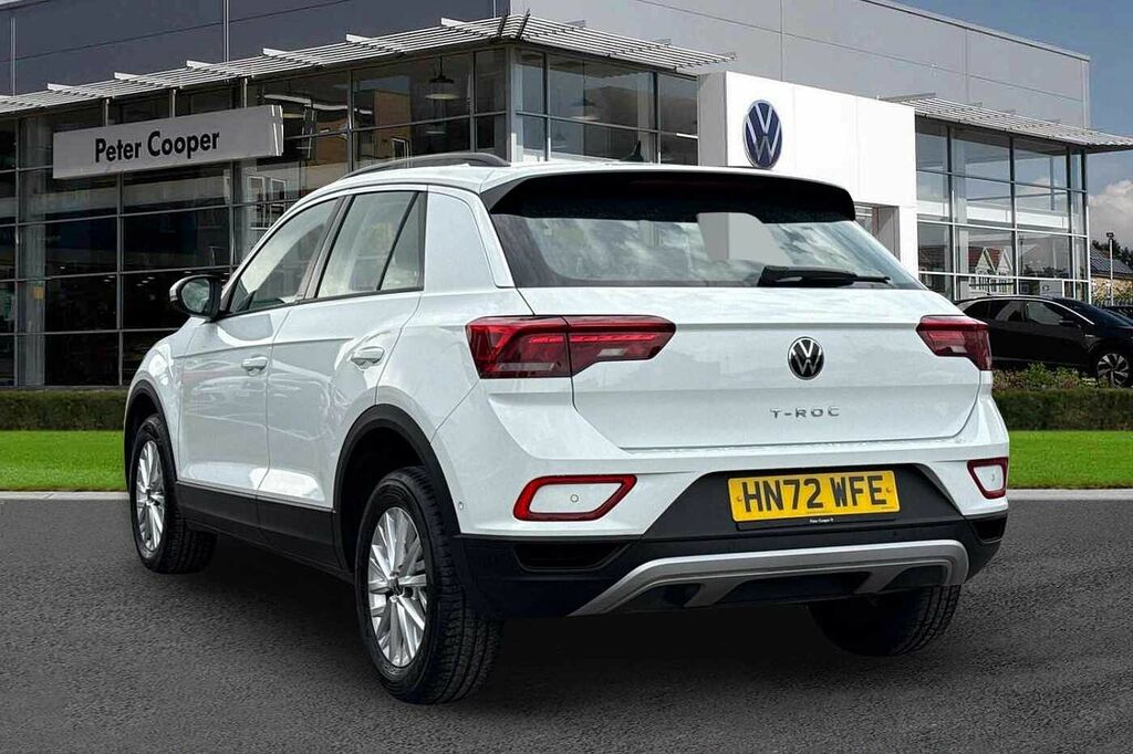 Volkswagen T-Roc 1.0 Tsi Life HN72WFE White #3