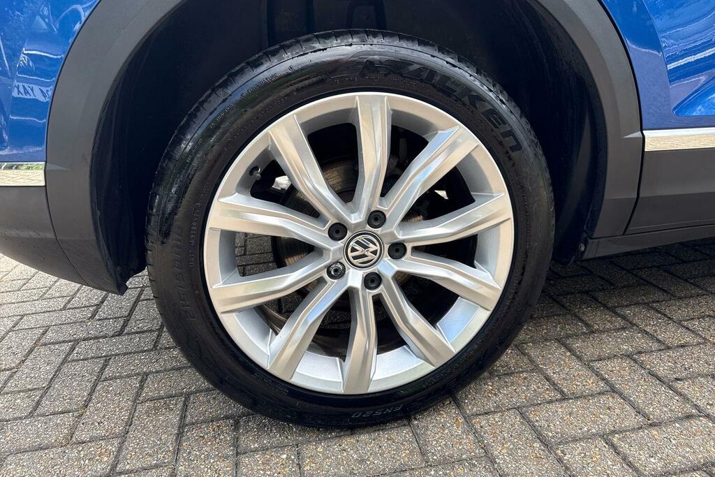 Volkswagen T-Roc 1.5 Tsi Evo Sel Dsg Boot RJ19UUS Blue #5