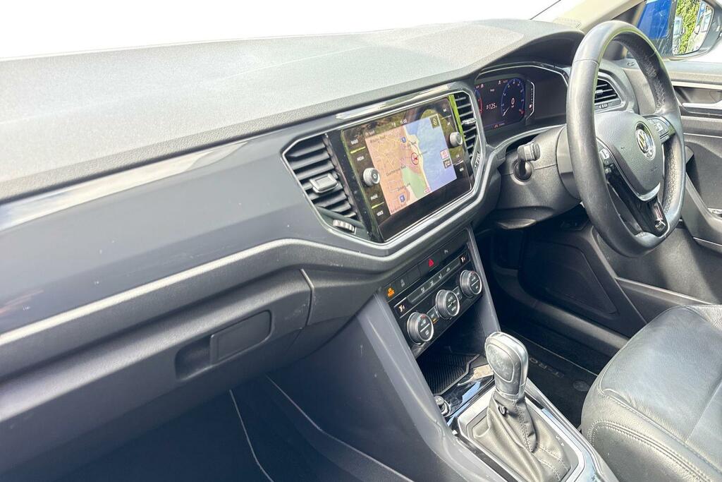 Volkswagen T-Roc 1.5 Tsi Evo Sel Dsg Boot RJ19UUS Blue #2