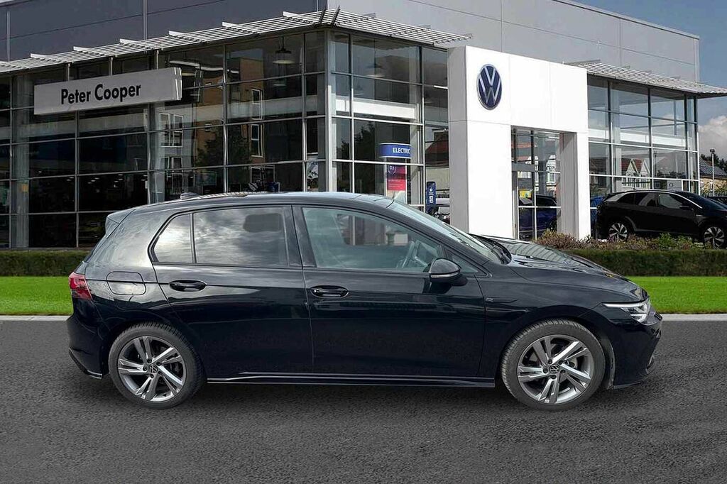 Volkswagen Golf 1.5 Etsi 150 R-line Dsg HD24WCE Black #4