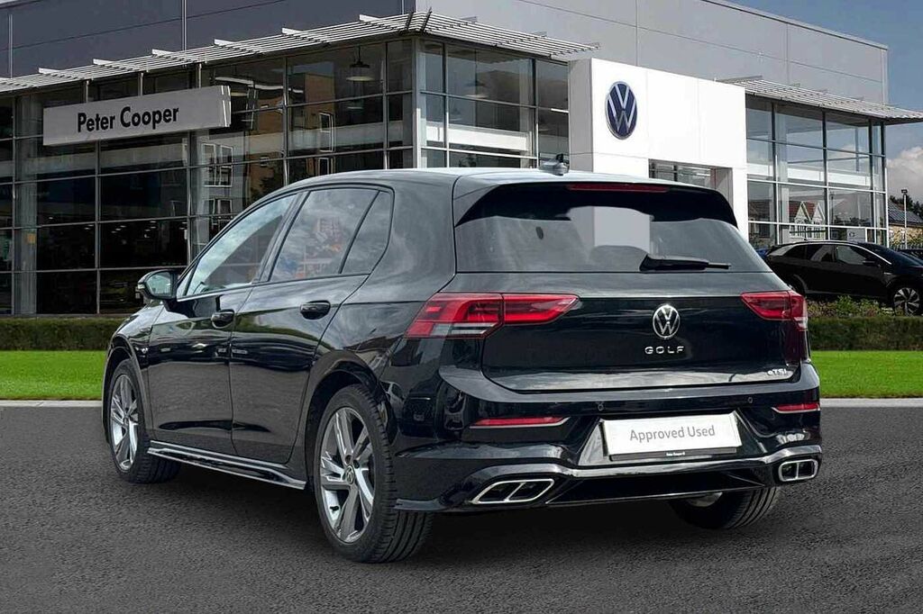 Volkswagen Golf 1.5 Etsi 150 R-line Dsg HD24WCE Black #3