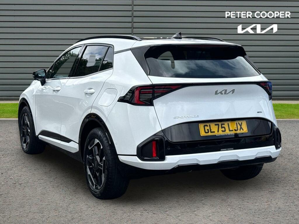 Kia Sportage 1.6 T-gdi Dct Gt-line S GL75LJX White #3