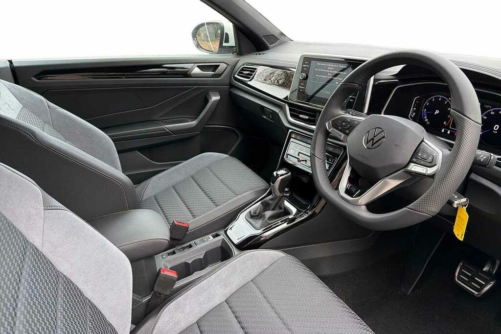 Volkswagen T-Roc 1.5 Tsi R-line Dsg White #6