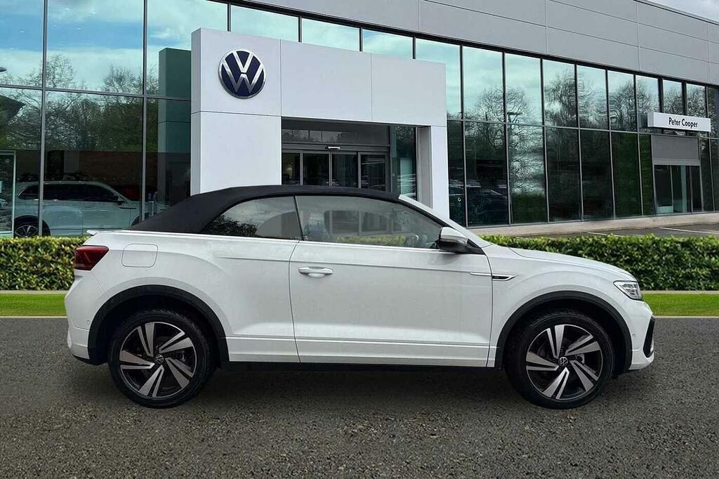 Volkswagen T-Roc 1.5 Tsi R-line Dsg White #4