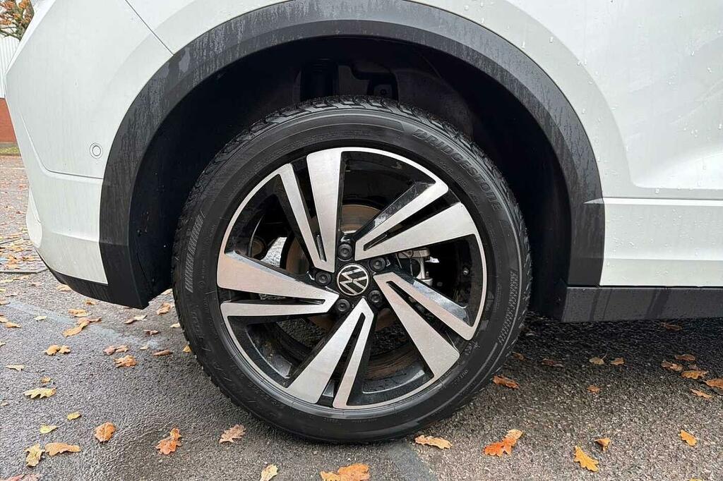 Volkswagen T-Roc 1.5 Tsi R-line Dsg White #5