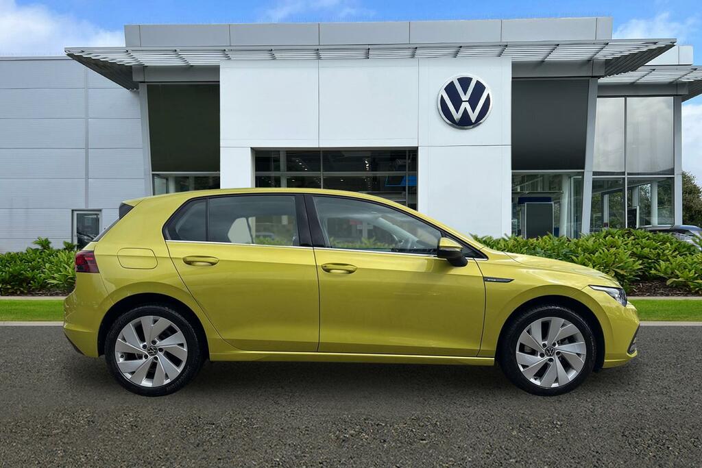 Volkswagen Golf 1.5 Tsi Style Space Saver Spare Winter Pac HV72WYP Yellow #4