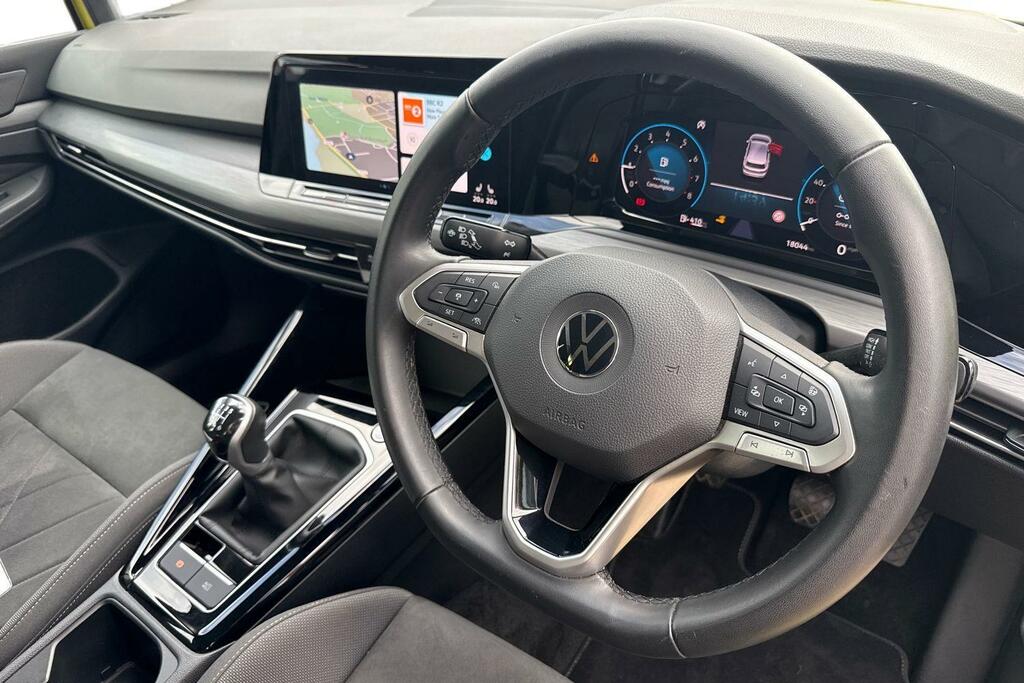 Volkswagen Golf 1.5 Tsi Style Space Saver Spare Winter Pac HV72WYP Yellow #6