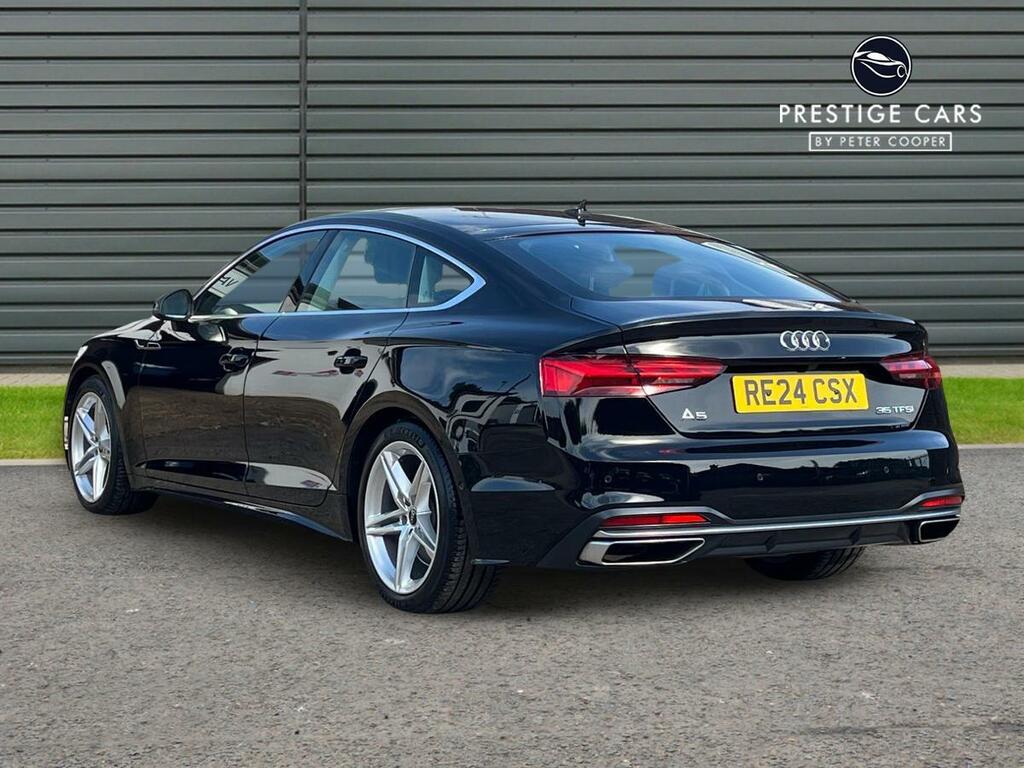 Audi A5 2.0 Tfsi 35 Sport Sportback S Tronic Euro 6 Ss RE24CSX Black #3