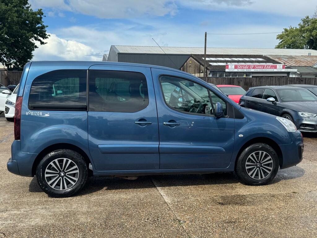 Peugeot Partner Tepee 1.6 Bluehdi 100 Allure Etg Blue #4