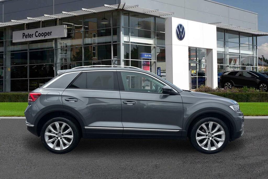 Volkswagen T-Roc 1.5 Tsi Evo Sel PE20NLM Grey #4