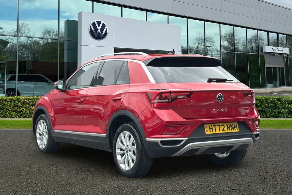 Volkswagen T-Roc 1.5 Tsi Style Dsg HT72NNH Red #3
