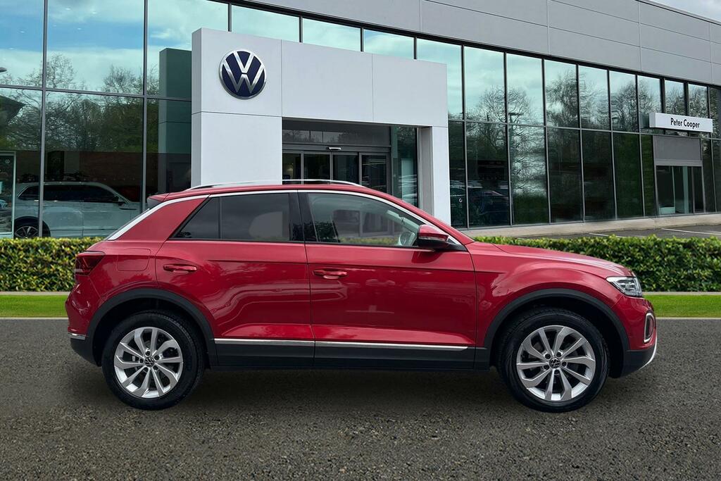 Volkswagen T-Roc 1.5 Tsi Style Dsg HT72NNH Red #4