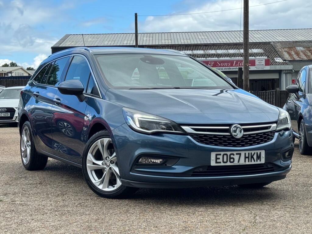 Vauxhall Astra 1.4I Turbo Sri Sports Tourer Euro 6 Ss Blue