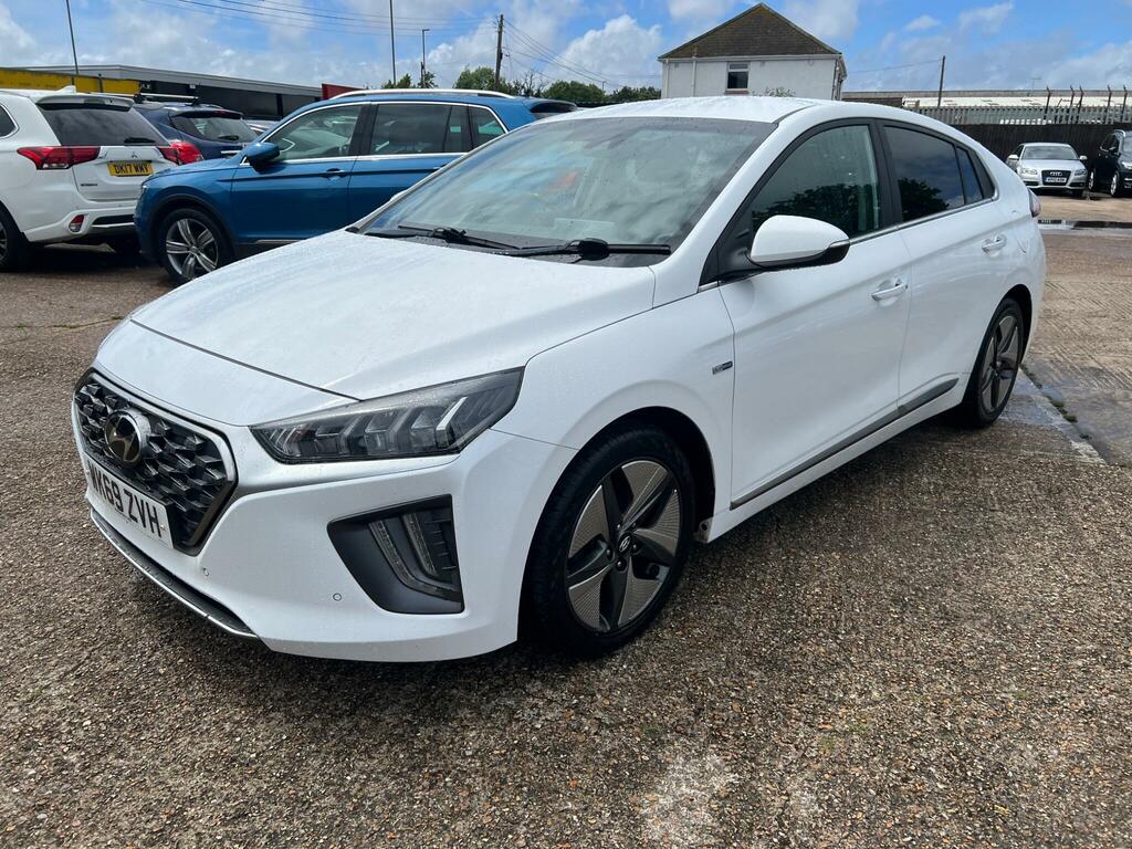 Hyundai Ioniq 1.6 H-gdi Premium Se Dct Euro 6 Ss White #3