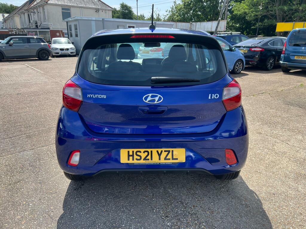 Hyundai I10 1.0 Se Connect Euro 6 Ss Blue #6