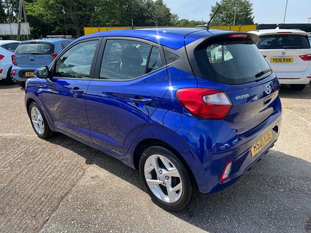 Hyundai I10 1.0 Se Connect Euro 6 Ss Blue #5